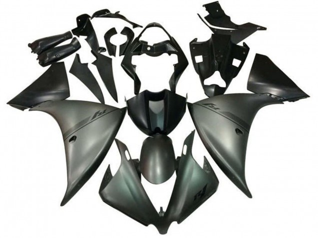 2009-2011 Silver Matte Black Yamaha YZF 1000 R1 Motorcycle Fairings UK