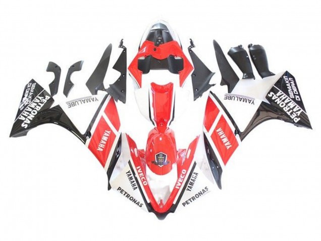 2009-2011 White Red Black Petronas Yamaha YZF 1000 R1 Motorcycle Fairings UK
