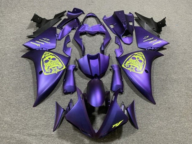 2012-2014 Purple Neon Yellow Yamaha YZF 1000 R1 Motorcycle Fairings UK