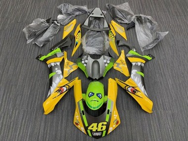 Buy 2015-2019 Yellow Green Shark 46 Yamaha YZF 1000 R1 Motorcycle Fairings UK