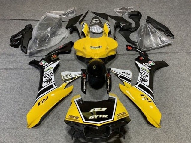 2015-2019 Yellow White Black GYTR Yamaha YZF 1000 R1 Motorcycle Fairings UK
