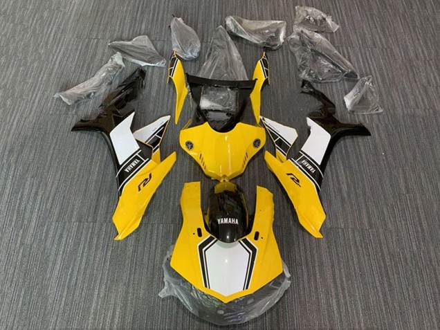 2015-2019 Yellow White Black Yamaha YZF 1000 R1 Motorcycle Fairing Kits UK