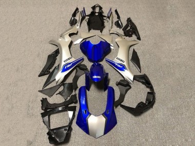 Buy 2015-2019 Silver Blue Yamaha YZF 1000 R1 Motorcycle Fairings UK