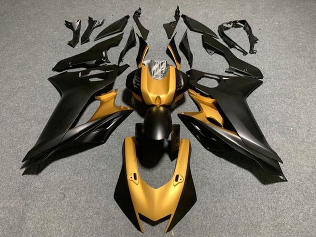 2015-2019 Gold Matte Black Yamaha YZF 1000 R1 Motorcycle Fairings UK