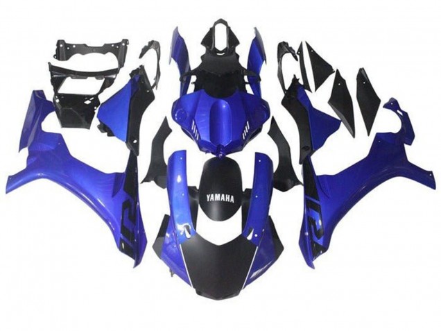 2015-2019 Blue Matte Black Yamaha YZF 1000 R1 Motorcycle Fairing UK