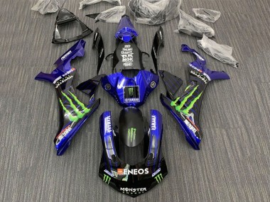 Buy 2015-2019 Blue Black Monster ENEOS Yamaha YZF 1000 R1 Motorcycle Fairings UK