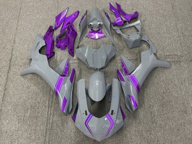 Buy 2015-2019 Nardo Grey Purple Yamaha YZF 1000 R1 Motorcycle Fairings UK
