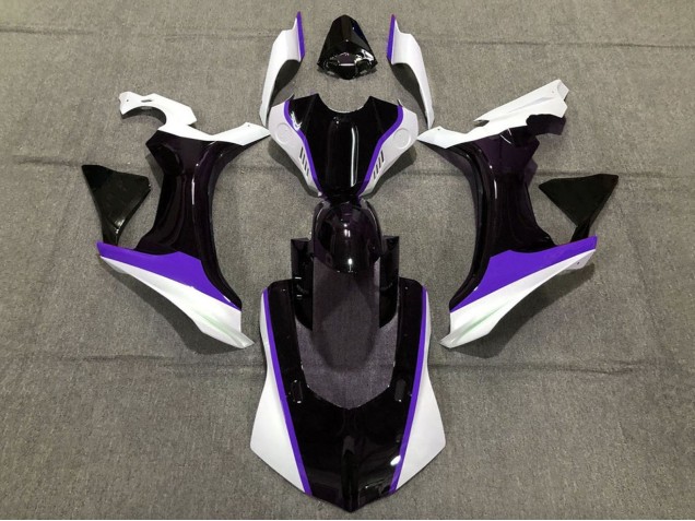 2015-2019 White Glossy Black Purple Yamaha YZF 1000 R1 Motorcycle Fairings UK