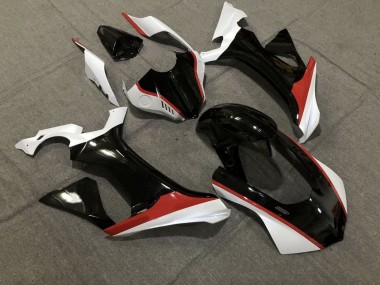 Buy 2015-2019 White Glossy Black Red Yamaha YZF 1000 R1 Motorcycle Fairings UK