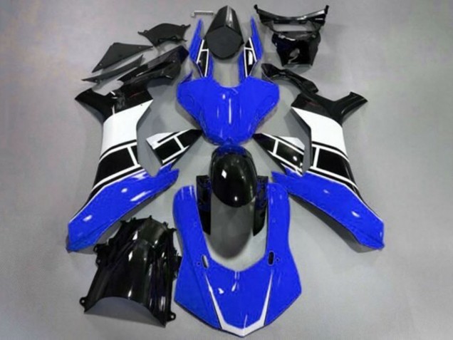 2015-2019 Blue White Glossy Black Yamaha YZF 1000 R1 Motorcycle Fairing UK