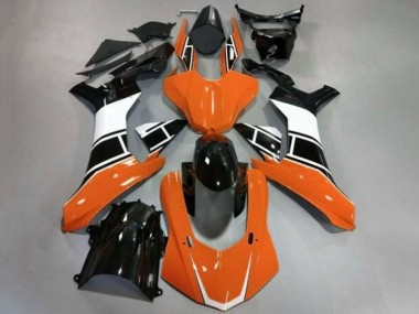 Buy 2015-2019 White Orange Glossy Black Yamaha YZF 1000 R1 Motorcycle Fairings UK