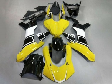 Buy 2015-2019 Yellow White Black Yamaha YZF 1000 R1 Motorcycle Fairing UK