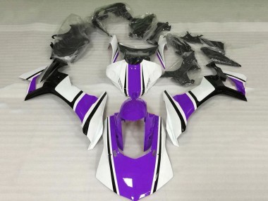 Buy 2015-2019 White Purple Black Yamaha YZF 1000 R1 Motorcycle Fairings UK