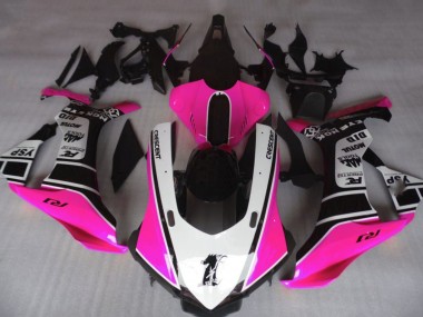 Buy 2015-2019 Pink White Glossy Black Motul YSP Yamaha YZF 1000 R1 Motorcycle Fairings UK