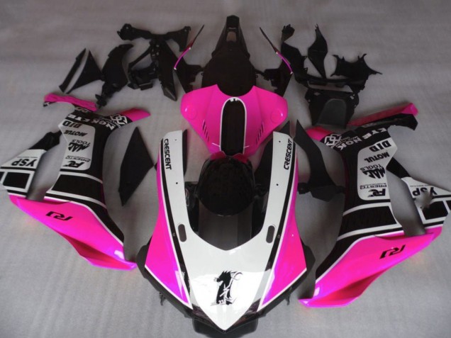 2015-2019 Pink White Glossy Black Motul YSP Yamaha YZF 1000 R1 Motorcycle Fairings UK