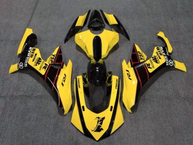 Buy 2015-2019 Yellow Red Black Yamaha YZF 1000 R1 Motorcycle Fairings UK
