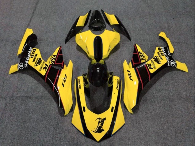 2015-2019 Yellow Red Black Yamaha YZF 1000 R1 Motorcycle Fairings UK