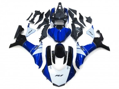 Buy 2015-2019 White Blue Black Yamaha YZF 1000 R1 Motorcycle Fairings UK