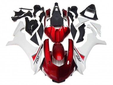 Buy 2015-2019 White Red Black Yamaha YZF 1000 R1 Motorcycle Fairings UK