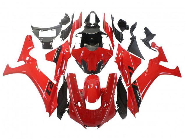 2020-2025 Red White Glossy Black Yamaha YZF 1000 R1 Motorcycle Fairing UK