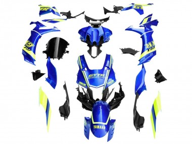 Buy 2020-2025 Blue Yellow White GYTR Yamaha YZF 1000 R1 Motorcycle Fairings UK