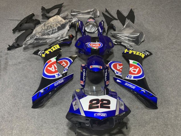 2020-2025 Blue White Black Red Pata Yamaha YZF 1000 R1 Motorcycle Fairings UK