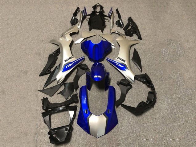 2020-2025 Silver Blue Glossy Black Yamaha YZF 1000 R1 Motorcycle Fairings UK