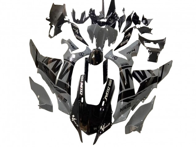 2020-2025 Grey Black Yamaha YZF 1000 R1 Motorcycle Fairings UK