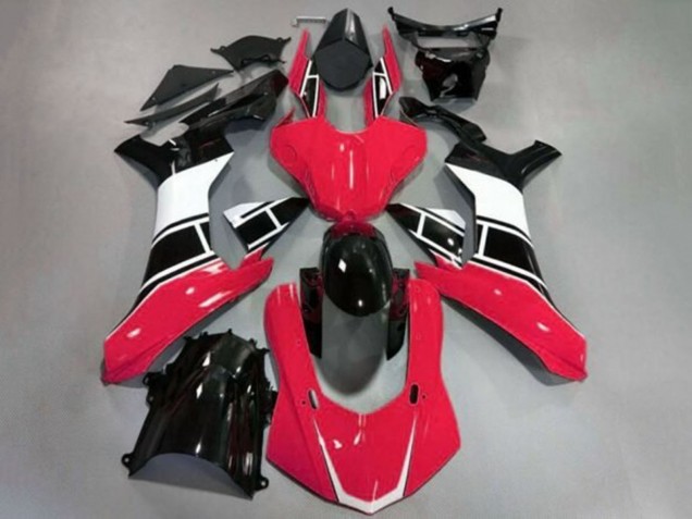 2020-2025 Red White Glossy Black Yamaha YZF 1000 R1 Motorcycle Fairings UK
