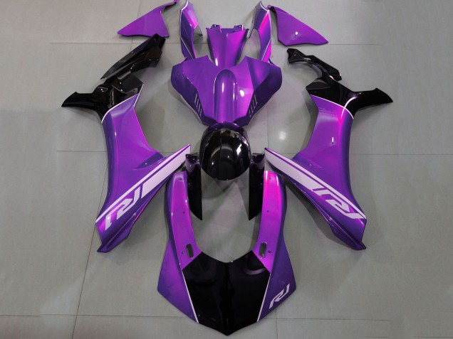 2020-2025 Purple Silver Glossy Black Yamaha YZF 1000 R1 Motorcycle Fairings UK