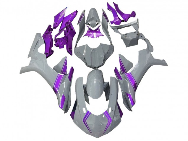 2020-2025 Nardo Grey Purple Yamaha YZF 1000 R1 Motorcycle Fairings UK
