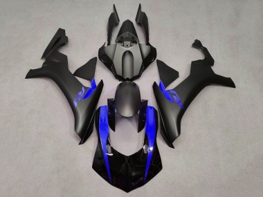 Buy 2020-2025 Matte Black Blue Yamaha YZF 1000 R1 Motorcycle Fairings UK