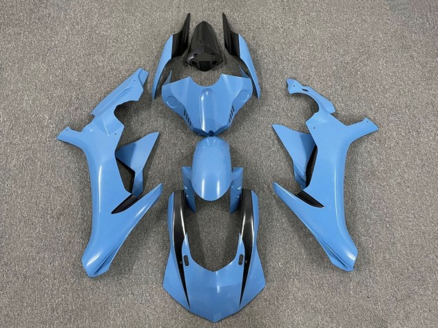 2020-2025 Light Blue Glossy Black Yamaha YZF 1000 R1 Motorcycle Fairings UK