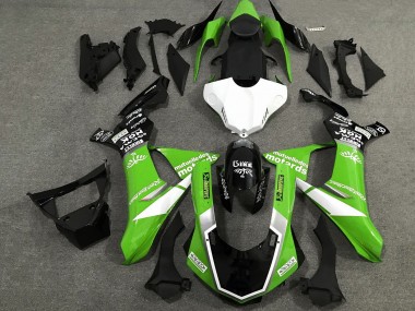 Buy 2020-2025 Green White Glossy Black Sam Yamaha YZF 1000 R1 Motorcycle Fairings UK