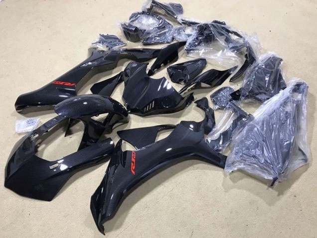 2020-2025 Faux Carbon Fiber Red Yamaha YZF 1000 R1 Motorcycle Fairing UK