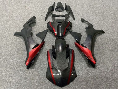Buy 2020-2025 Faux Carbon Fiber Red Yamaha YZF 1000 R1 Motorcycle Fairings UK