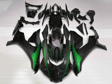 Buy 2020-2025 Faux Carbon Fiber Green Yamaha YZF 1000 R1 Motorcycle Fairings UK