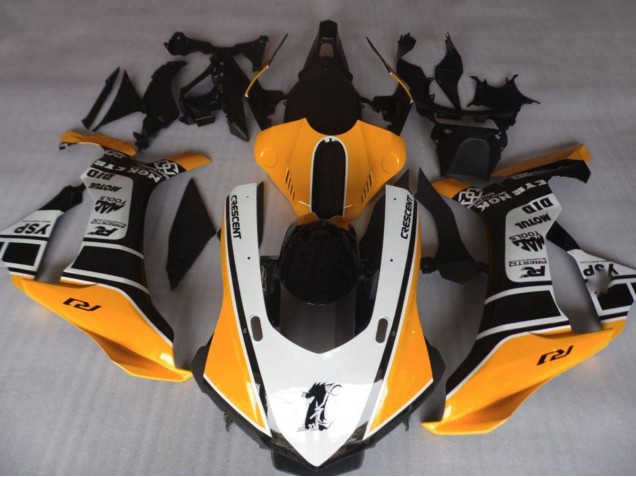 2020-2025 Orange White Black Yamaha YZF 1000 R1 Motorcycle Fairings UK