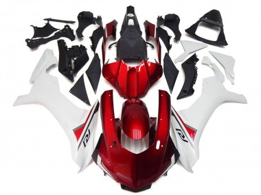 Buy 2020-2025 White Red Black Yamaha YZF 1000 R1 Motorcycle Fairings UK