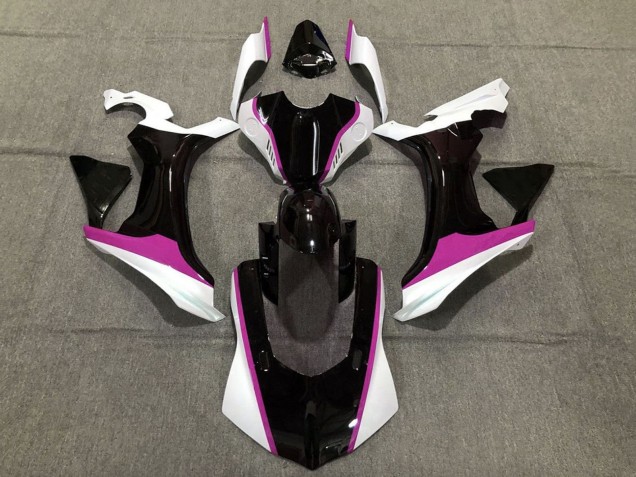 2020-2025 White Pink Glossy Black Yamaha YZF 1000 R1 Motorcycle Fairings UK