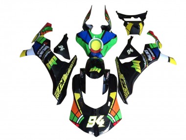 Buy 2020-2025 Blue Green Yellow Red Black Color Wheel 94 Yamaha YZF 1000 R1 Motorcycle Fairings UK