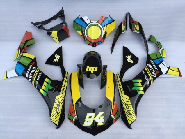 2020-2025 White Blue Green Yellow Black Color Wheel 94 Yamaha YZF 1000 R1 Motorcycle Fairings UK