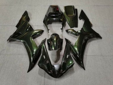 Buy 2002-2003 Dark Green Chameleon Yamaha YZF 1000 R1 Motorcycle Fairings UK