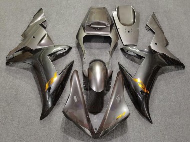 Buy 2002-2003 Grey with Gold Decals Yamaha YZF 1000 R1 Motorcycle Fairings UK