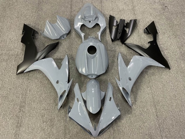 2004-2006 Nardo Grey Matte Black Yamaha YZF 1000 R1 Motorcycle Fairings UK