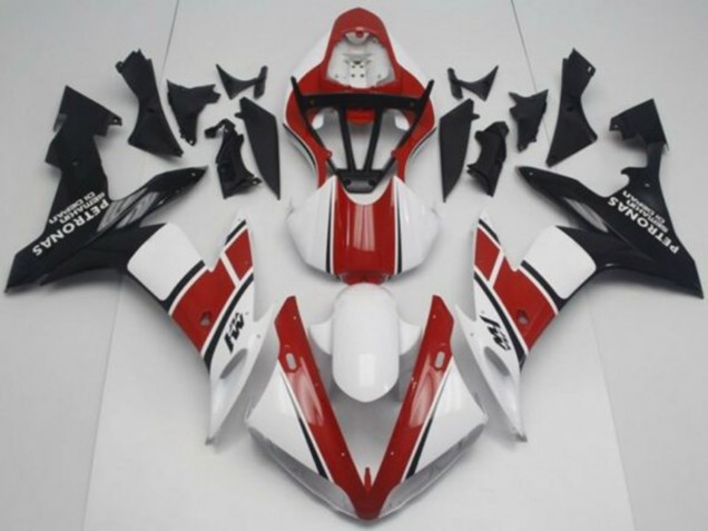 2004-2006 White Red Black Yamaha YZF 1000 R1 Motorcycle Fairing Kits UK