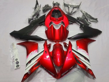 Buy 2004-2006 Red White Matte Black Yamaha YZF 1000 R1 Motorcycle Fairings UK