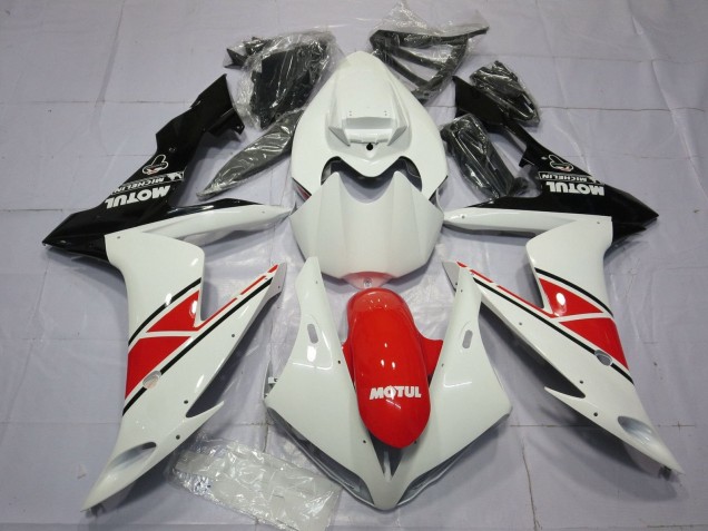 2004-2006 White Red Black Yamaha YZF 1000 R1 Motorcycle Fairings UK