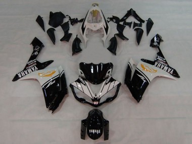 Buy 2007-2008 White Black Orange Dolphin Yamaha YZF 1000 R1 Motorcycle Fairings UK