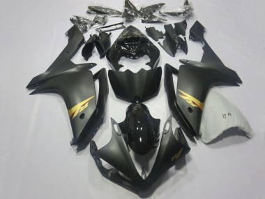Buy 2007-2008 Glossy Black Matte Black Gold Decal Yamaha YZF 1000 R1 Motorcycle Fairings UK